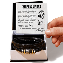 To My Stepdad Gift of Life – Bracelet