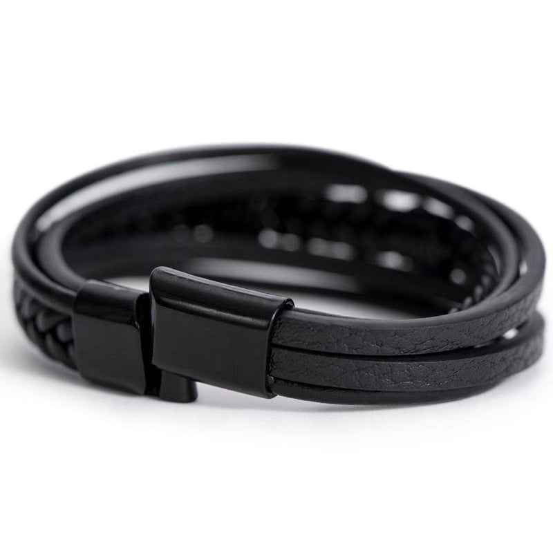 To My Son - Cross Bracelet