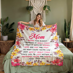 Mom You Will My Love In It – Coral Fleece Blanket