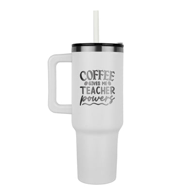 Coffee Gives Me Powers - Teachers Mug