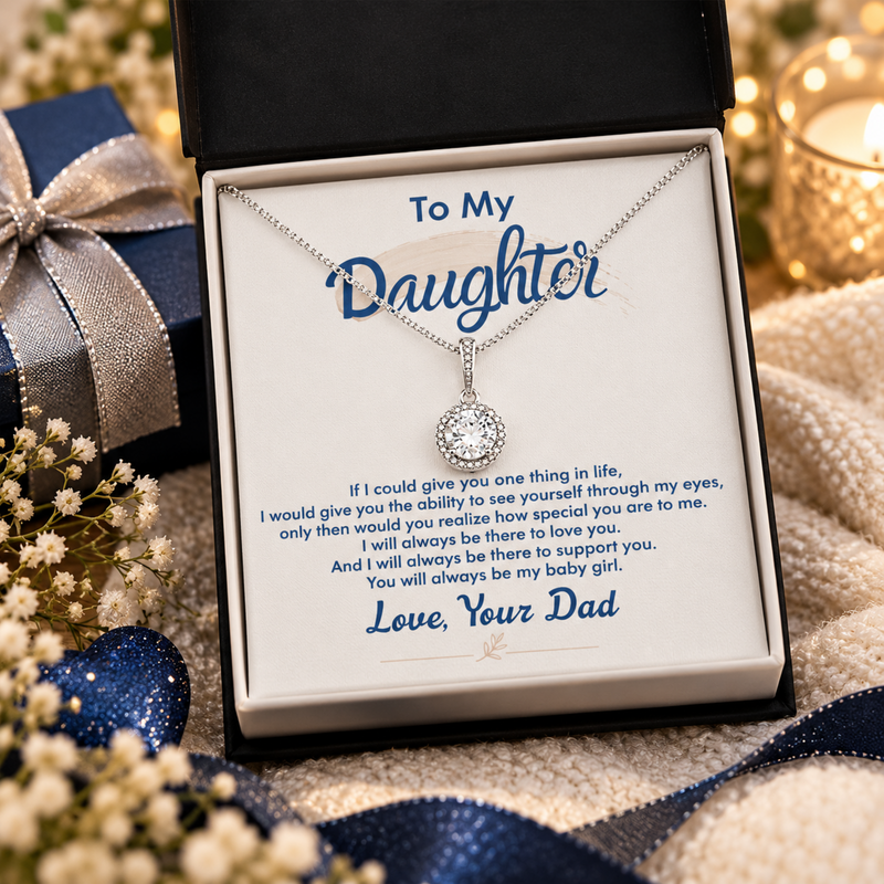 Always Be My Baby Girl - Eternal Hope Necklace